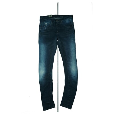 G-STAR Arc 3D Super Skinny Wmn Stretch Jeans Hose W27 L30 used look darkblue NEU