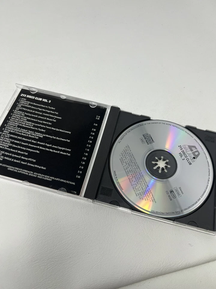 ZYX Disco Club Volume 3 /various artists/ 1987 CD pre-owned Foto 2 de 3