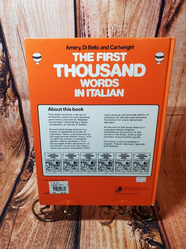 usborne-s-the-first-thousand-words-in-italian-hardcover-book-1989-ebay