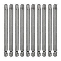 "10X T40 Torx Schraubendreherbit FüR 1/4\" Sechskant 10Cm Magnetisch"