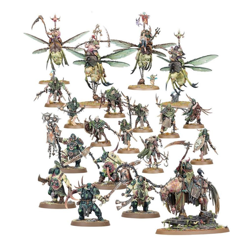 Maggotkin of Nurgle Battleforce Kyste de la Tremblose jeu de figurines de table fantastique - 2