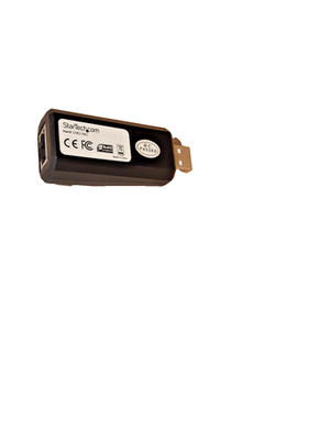 StarTech Compact USB 2.0 to 10/100 Mbps Ethernet Network Adapter - Schwarz