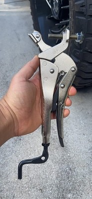 PE6 Expand-O Clamping Pliers 500LBS Reverse-Action Magnetic V-Pads 1'' to 1-3/4''
