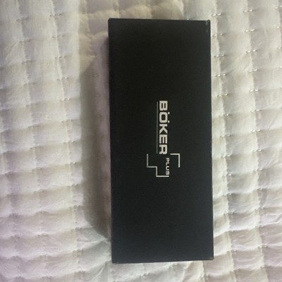 Limited Edition Rare Böker Plus Black Metal Handle  SS