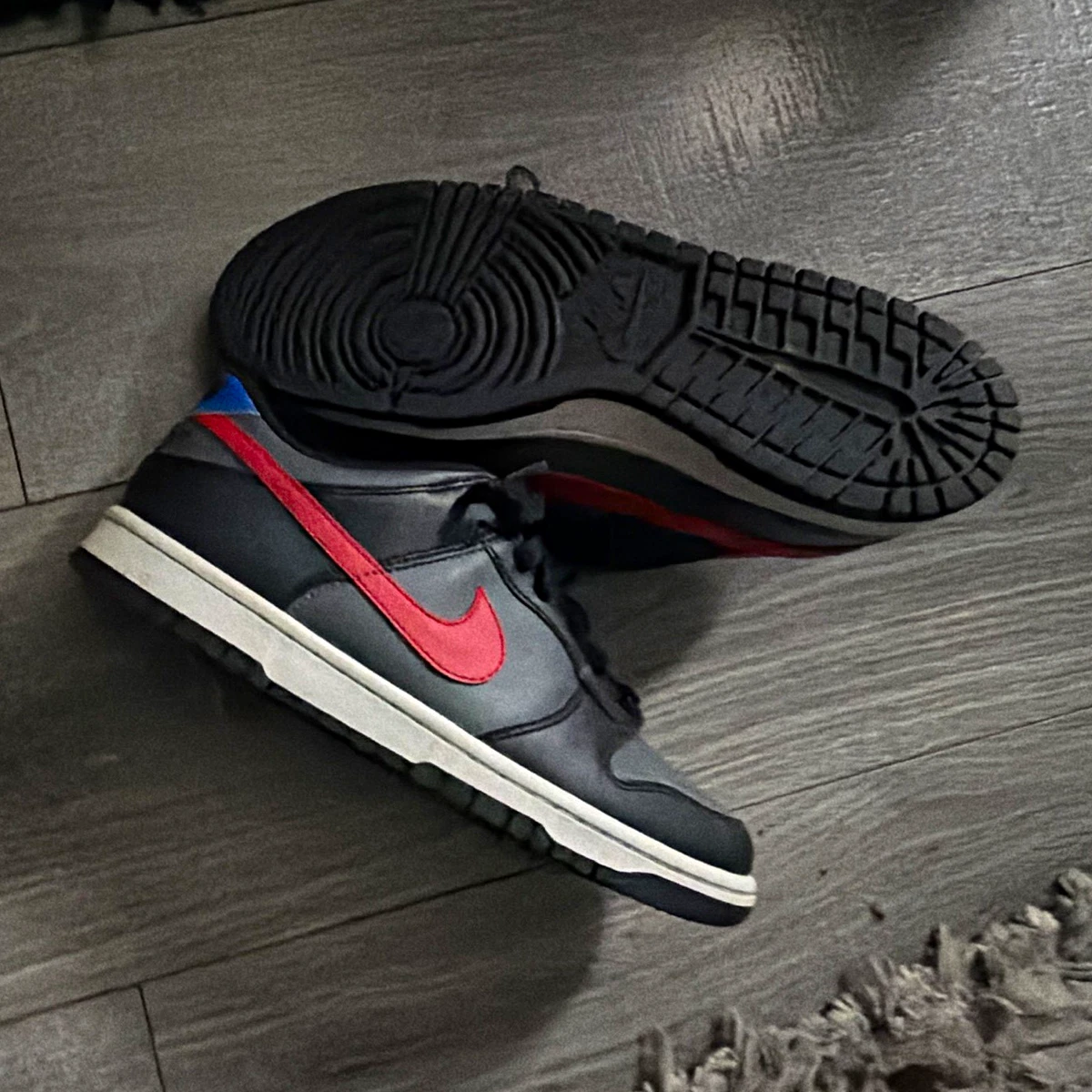 Nike Dunk High Black Sport Red for Sale | Authenticity Guaranteed