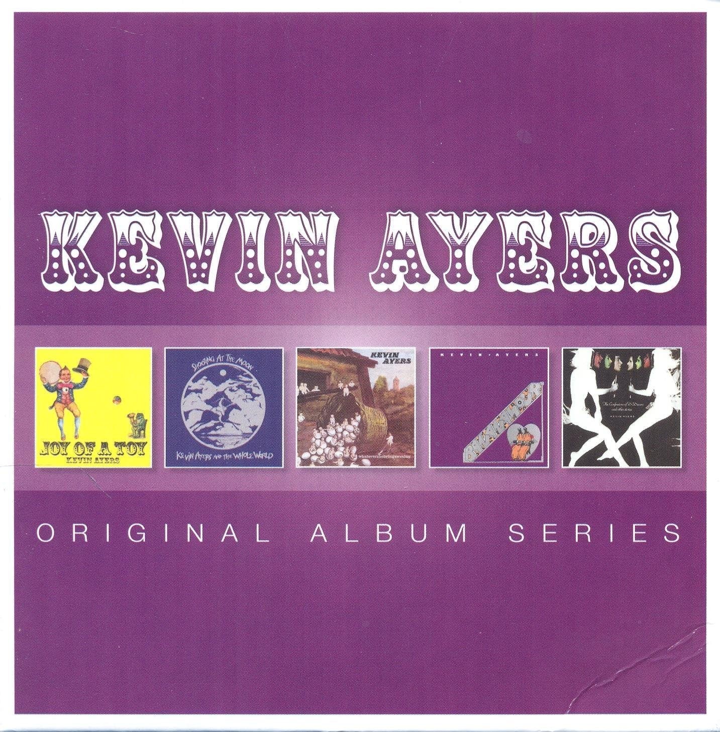 Kevin Ayers Original Album Series 5-CD NEW SEALED Joy Of A Toy/Bananamour+