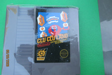 VTG Clu Clu Land Nintendo NES 1985 5 Screw VIDEO GAME Ships in a dust free sleev