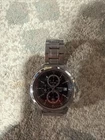 Seiko Chronograph 100M Stainless Steel Men's Watch Vintage