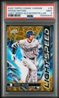 SHOHEI OHTANI 2025 TOPPS COSMIC CHROME LIGHT SPEED GOLD REFRACTOR 40/50 PSA 9