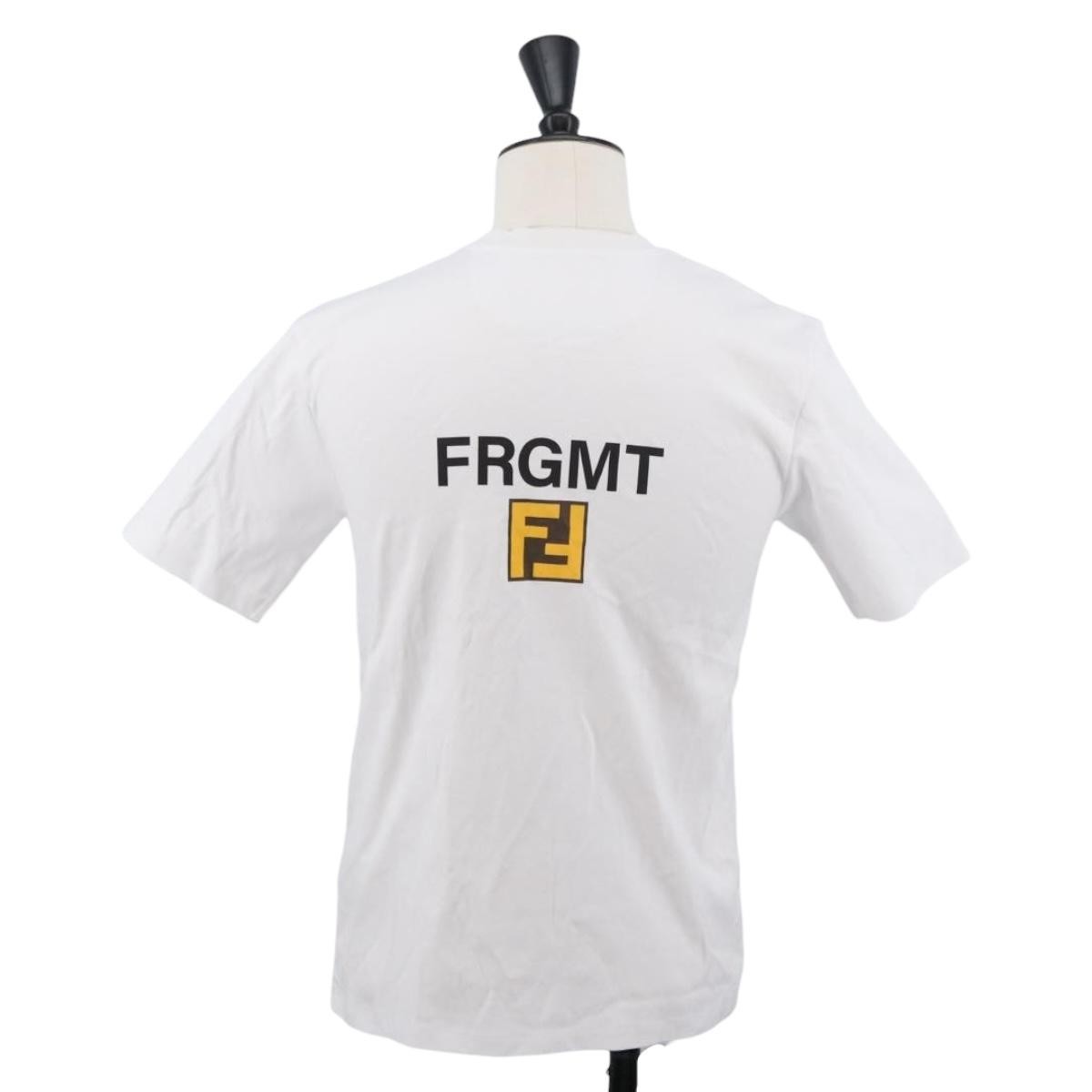 FENDI x FRGMT x POKÉMON Dragonite T Shirt Cotton XXS White Auth