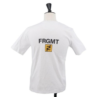 FENDI x FRGMT x POKÉMON Dragonite T Shirt Cotton XXS White Auth