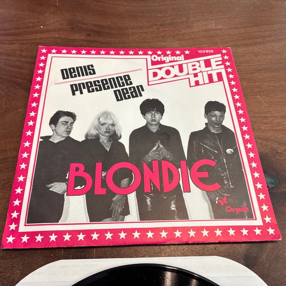 RARE COVER ORIGINAL BLONDIE Presence Dear/Denis 7" VINYL 45 Vinyl - Image 2 of 4