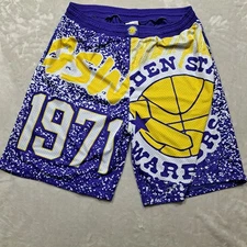 Mitchell Ness NBA Hardwood Classics Golden State Warriors Shorts Men 3XLB 3XL