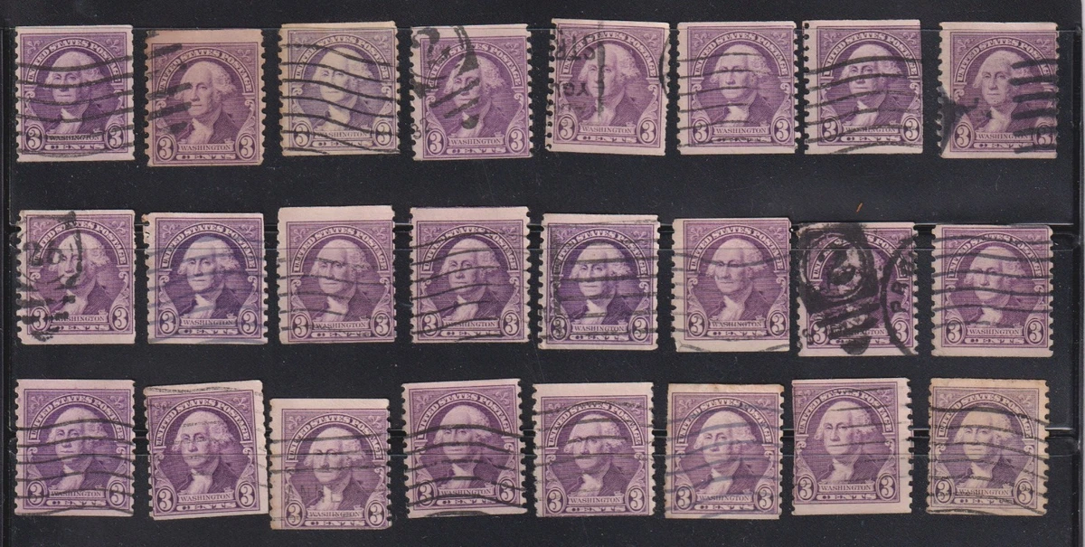 3 Cent Washington Violet Used US Stamps (1901-Now) for sale | eBay