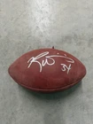 Ricky Williams Signed Wilson NFL Football Mounted Memories Authentic Dolphins