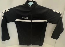 Capelli Sport Mens Full Zip Jacket Sz L Black CS Cool Soccer Warm Up Training