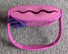 Girls Jibbitz Pink Bag / Purse & Disney Princess Aerial Jibbitz Charm - New