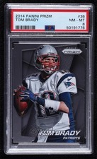 2014 Panini Prizm Tom Brady #36 PSA 8 03rx