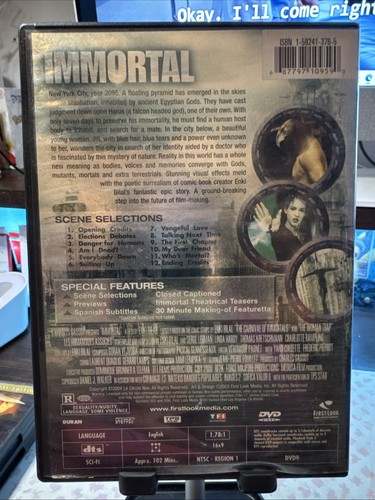 Immortal (2004) (DVD, 2004) - Picture 2 of 3