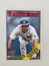 2023 Topps #2T88-30 Derek Jeter Yankees 1988 Topps Baseball 35th Anniversary