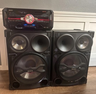 Sony LBT-SH2000 2000W Stereo System w/ Speakers Tested Working No Remote