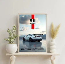 Porsche 911 GT3 RS Printable Wall Art | Supercar
