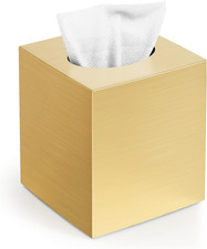 Tissue Box Cover, Square Modern Facial Acrylic Tissue Holder Napkin Dispenser Ac