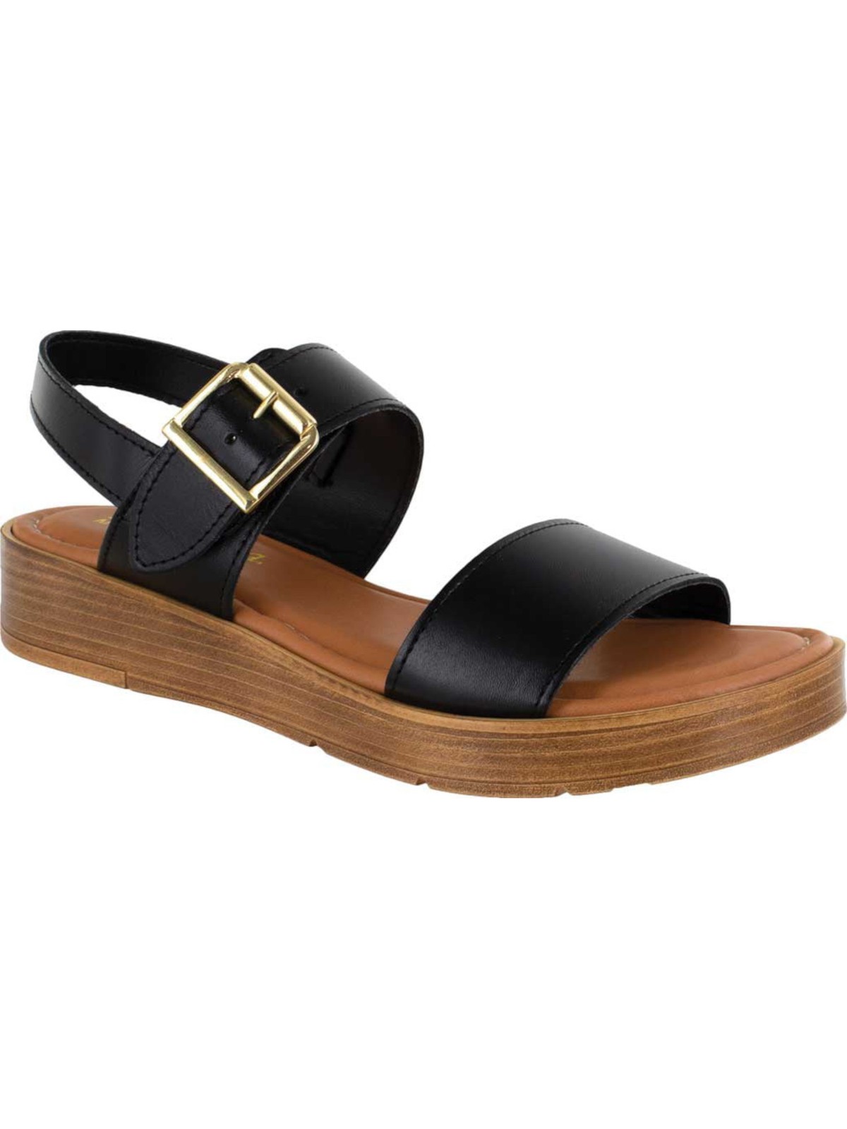 BELLA VITA Womens Black 12 Platform Adjustable Padded Comfort Tay-italy Round 5990₽