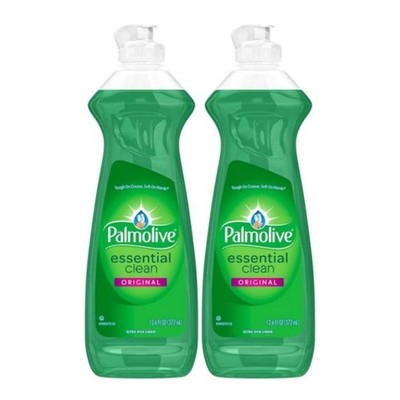 Palmolive Essential Clean Original Dish Liquid, 25 fluid oz, (Pack of 2)