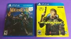 Lot of Two TESTED PS4 Games: MediEvil + Cyberpunk 2077 ~ FAST SAFE SHIPPING ~