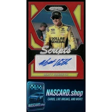 2024 Panini Prizm #S-MKH Matt Kenseth Scripts Red