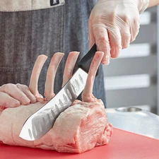 Mercer Culinary BPX 8" Granton Edge American Butcher Knife with Nylon Handle