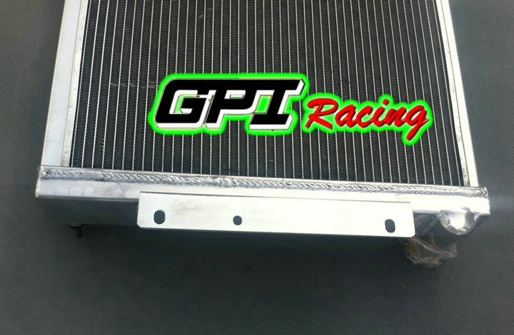 ALUMINUM RADIATOR 67-69 68 CHEVY CAMARO / Pontiac FIREBIRD T/A 5.3L-5.7L V8+ FAN - Image 3 of 4