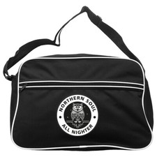 Owl All Nighter Northern Soul Messenger Bag Starr Jones Wilson