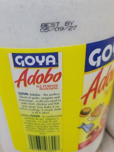 GOYA ALL PURPOSE GOYA SEASONING WITH PEPPER (7.5 LB. PACK ) ADOBO - 第 4/4 張圖片