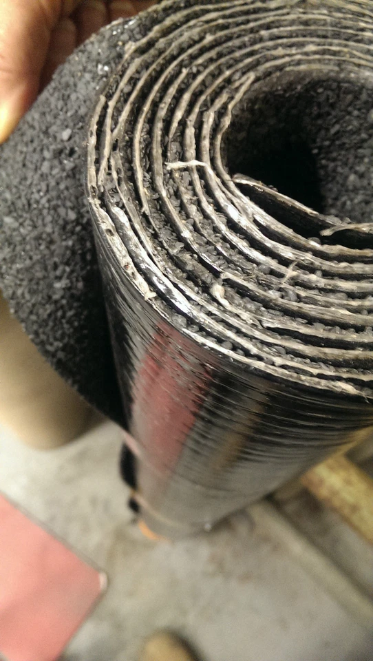 Black Mineral Felt Torch on SBS Roofing IKO Capsheet Cap Sheet 3 m x1m 4 kg