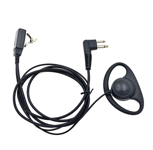 Earpiece Headset PTT For Motorola CP200 CP250 CP300 CP200D GP2000 GP600 2-Pin
