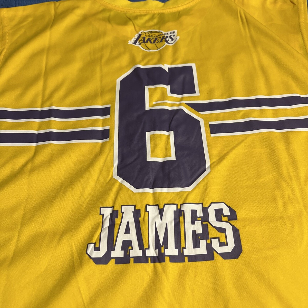 ウェア NBA Lakers Jersey LeBron James No.6 Lebron James Lakers Jersey Number 6 NBA apparel Los Angeles