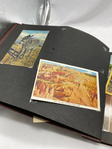 Vintage 1960-1990's Photo Album 55 Postcards - 10.5” x 13.5” Travel Ephemera - Picture 8 of 17