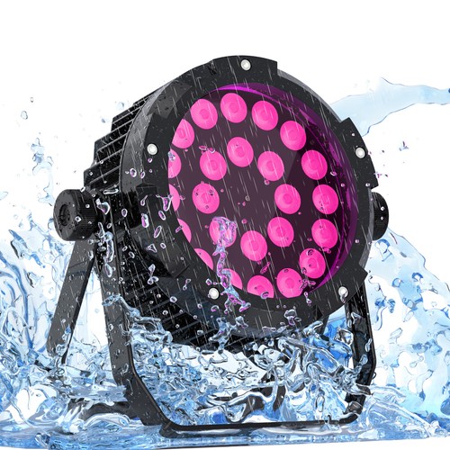 U`King Outdoor Wasserdichte RGBWA UV 24*18W LED PAR Bühnenlicht DMX Discolicht - Bild 4 von 17