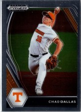 Chad Dallas 2021 Panini Prizm Draft Picks #PDP121 Tennessee Volunteers