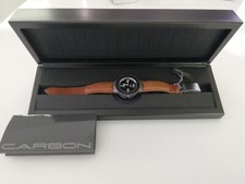 Orologio Momo Design modello Carbon quarzo anni 90 Nuovo con scatola NOS