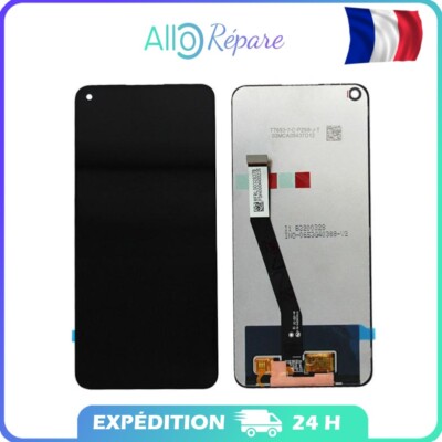 Réparation Téléphone Écran LCD Compatible Xiaomi Redmi Note 9/10X 4G - Noir Avec Cadre - Kit Réparation Included Vitre Tactile Smartphone