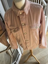 Bdg Urban Outfitters Jumbo Corduroy Pink Jacket Size Small