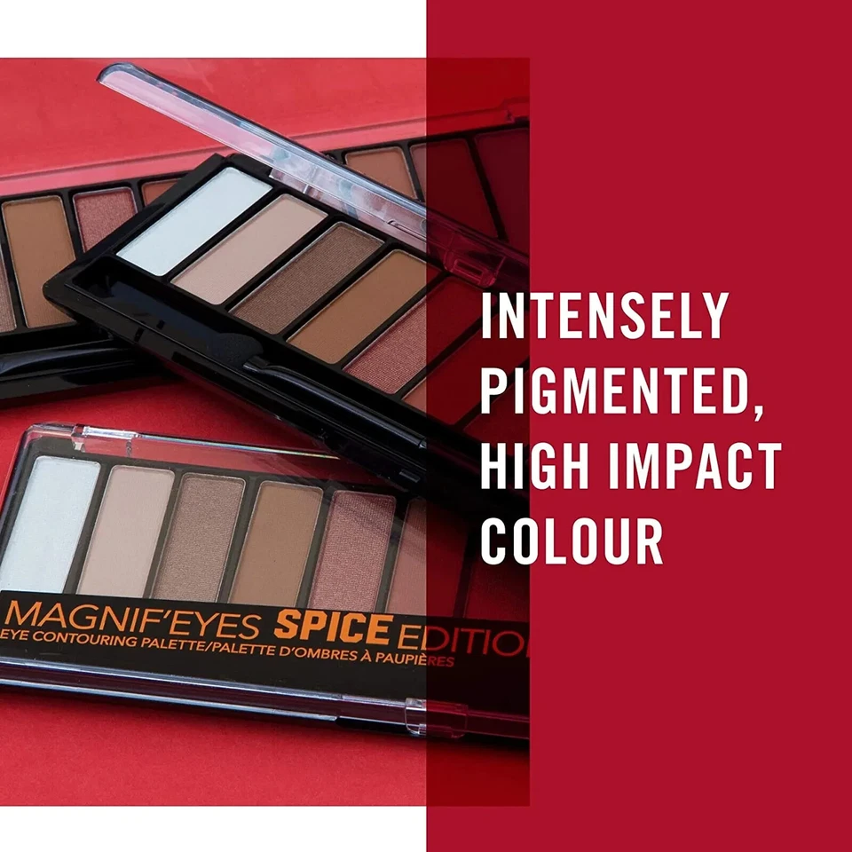 RIMMEL Magnif'eyes Eye Contouring 12 Pan Eye Shadow Palette NEW *CHOOSE SHADE* - Image 3 of 4