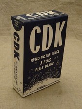 Ancien paquet de lessive CDK Lesieur épicerie ancienne estaminet