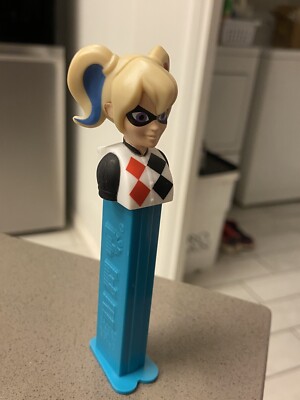 Haeley Quinn Pez Dispenser DC Comic Character Super Hero Girls Pigtails