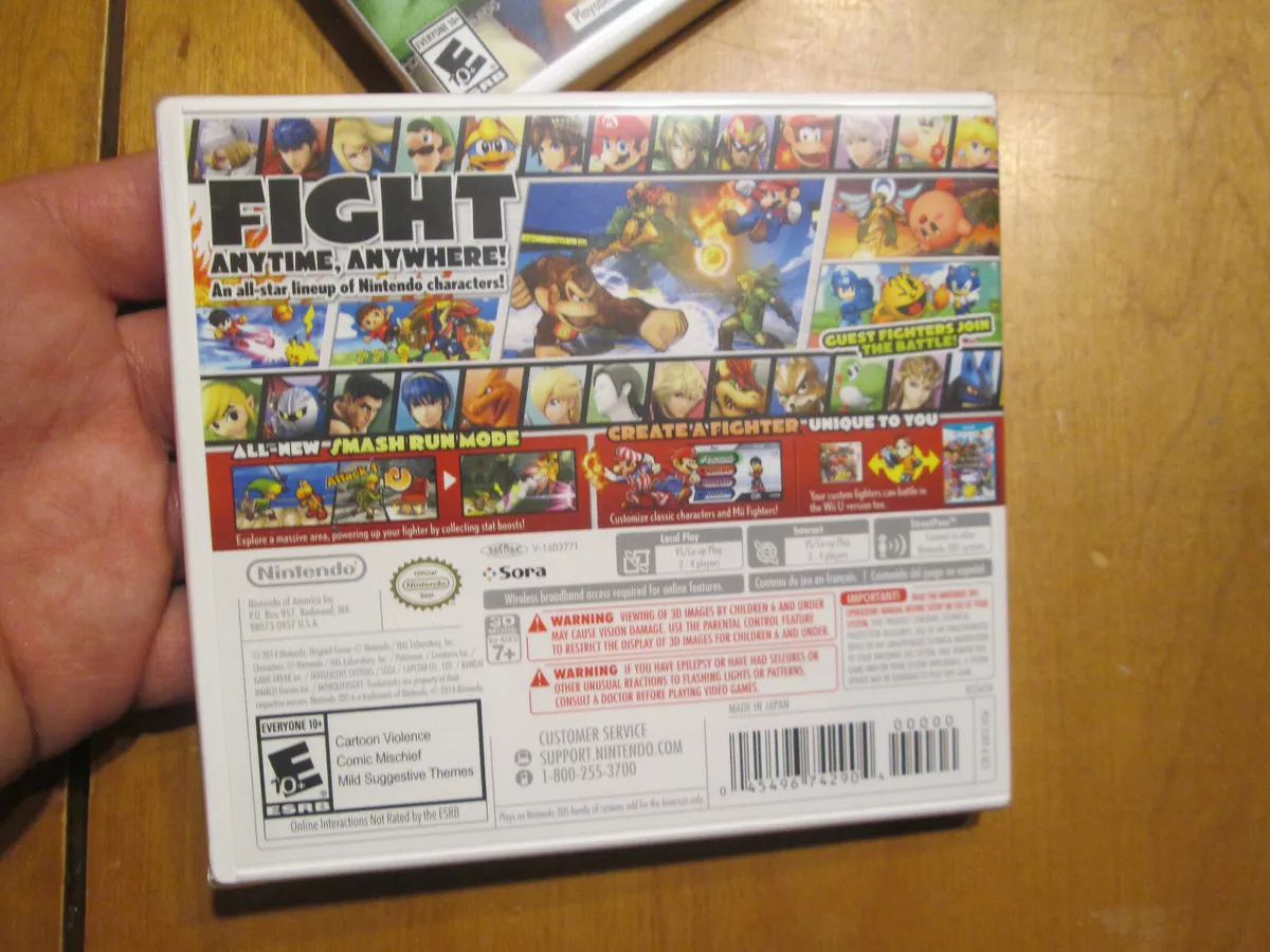 Super smash bros 3ds 2024 full game download code