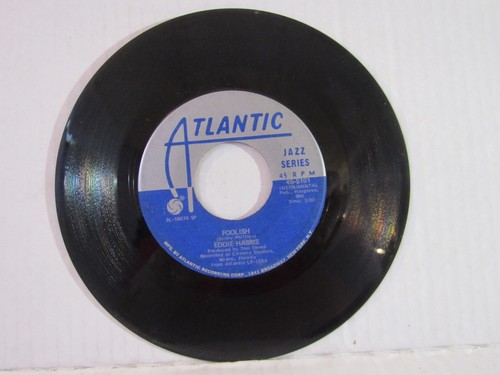 Eddie Harris – Why Don't You Quit / Fooltish - 1970 - JAZZ - Picture 3 of 3