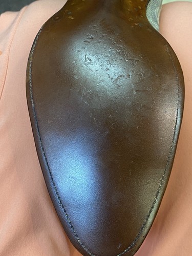 Vintage Handmade Leon Mexico Lizard Hand stitched Cowboy Leather Boots NIB Sz9.5, Size 9, $125 - Photo 8